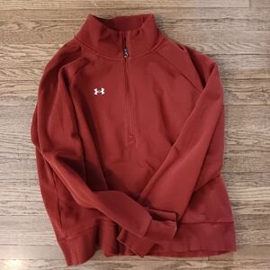 Under Armour Womens 1/4 Zip Auburn Color